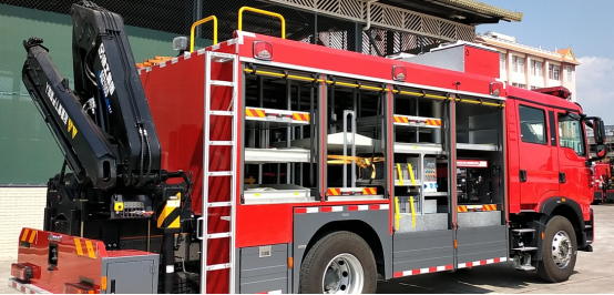 适航牌WKL5140TXFJY100型抢险救援消防车